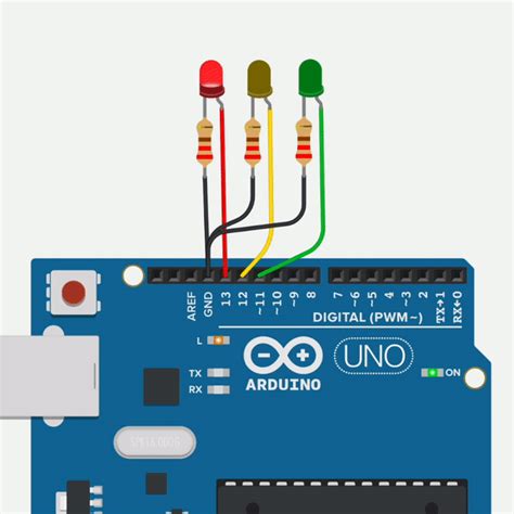 Multiple Leds And Breadboards With Arduino In Tinkercad 5 Steps With