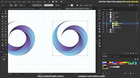 Glossy Shiny Vector 3d Professional Abstract Illustration Circle