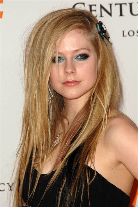 Avril Lavigne Curly Hair Quotes