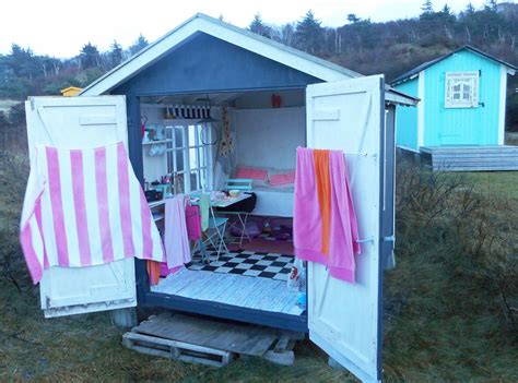 Cabine De Bains En Tisvildeleje Beach House Shed Outdoor Structures