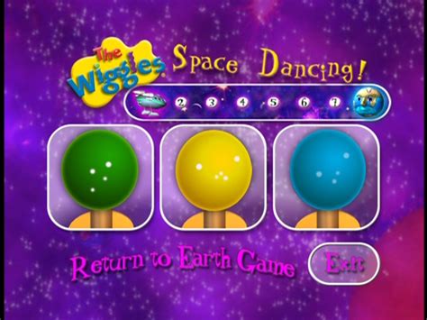 The Wiggles Space Dancing Included Game Screenshots Mobygames