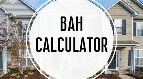 2023 Bah Calculator Calculate Your Basic Allowance For Housing
