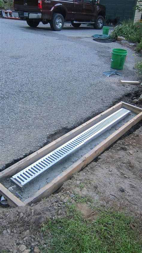 Now You Can Install A Trench Drain In Hours Not Days Backyard