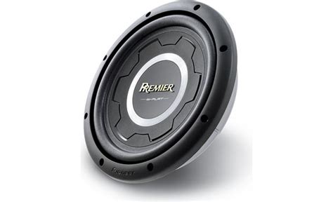 Pioneer Premier Ts Sw1201s2 Shallow Mount 12 2 Ohm Subwoofer At