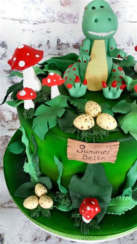 Dinosaur Birthday Cake Cake By Storyteller Cakes Cakesdecor