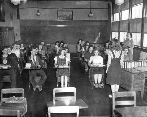 Shorpy Historic Picture Archive 1940s Classroom High Resolution Photo