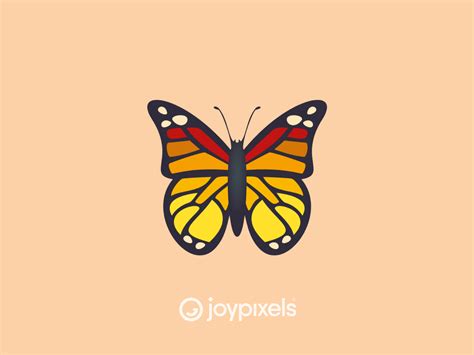 Butterfly Emoji Wallpapers Wallpaper Cave