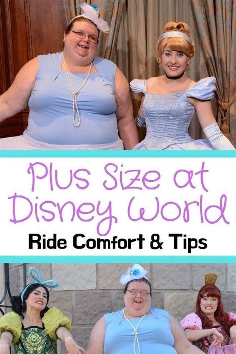 Three Women Dressed As Disney And Princesses With Text Overlay That Reads Plus Size At Disney