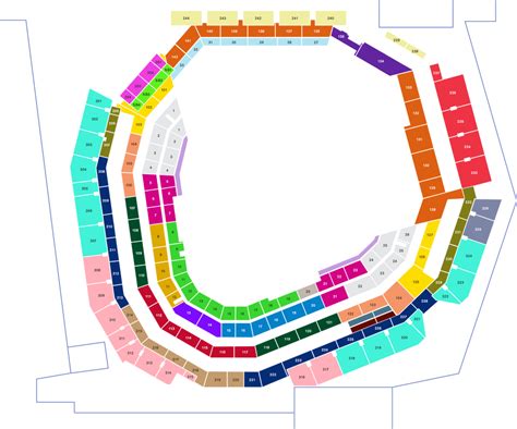 Seat Map For The New Stadium Texasrangers
