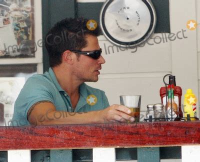 Photos And Pictures Singer Nick Lachey Enjoys A Cold Beer At Barney S