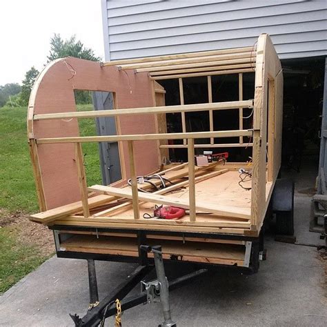 Diy Enclosed Trailer Construction Building A Homemade Trailer By