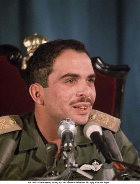 Pa006247 June 1967 King Hussein Takes Part In A Press Flickr