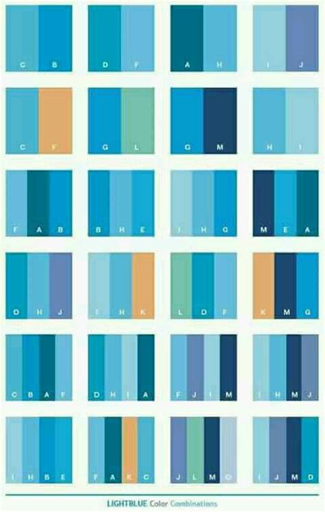 Pin By Tata Astuti On Kombinasi Warna Blue Color Combinations Blue