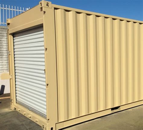 Shipping Container Roll Up Door Built Rite Industrie