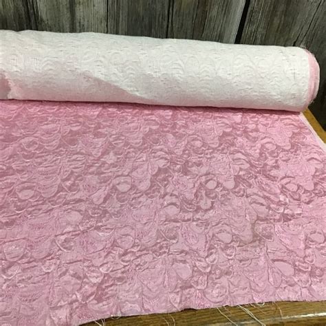 Satin Quilted Fabric By The Yard Etsy