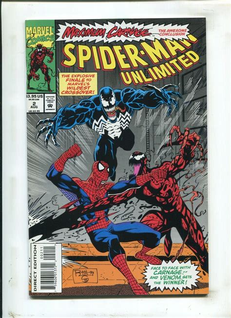 Spider Man Unlimited 2 Maximum Carnage Conclusion 90 1993 Comic