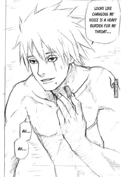 Kakashi S Face Revealed At Last Gag