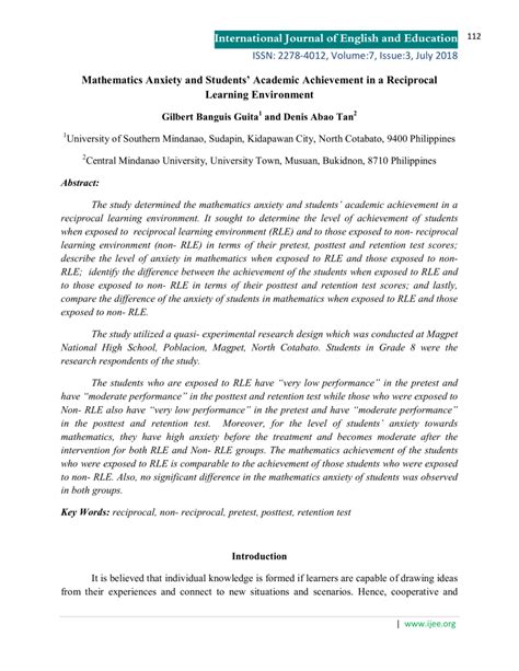 In the finance world, a term is the length of time until a debt matures. Top Experimental Research Paper Sample Pdf Philippines ...