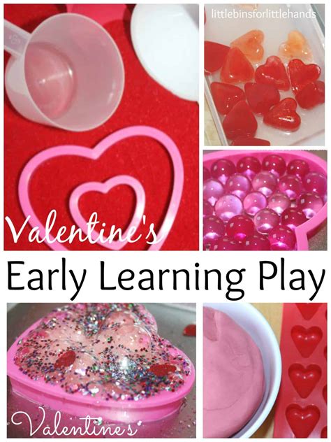Valentines Day Preschool Activities 25 Valentine S Day Sensory And