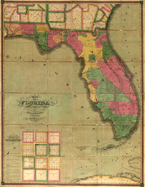 Soo00uby Historical Map Of Florida Counties