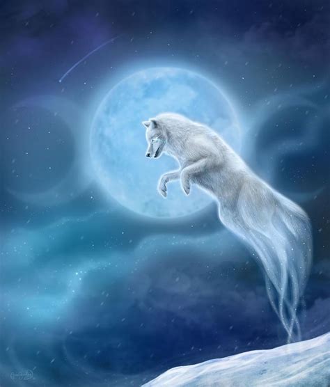 Spirit Wolf By Clb Raveneye On Deviantart In 2020 Wolf Spirit Animal