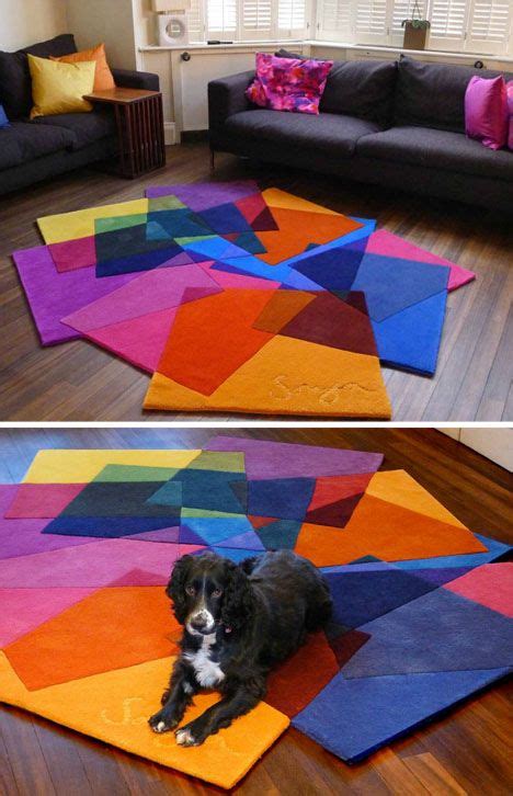 Colorful Carpet Abstract Art Geometric Home Area Rugs Designs