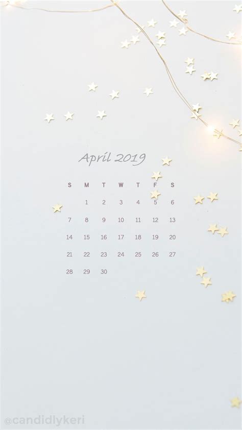 April 2019 Iphone Calendar Wallpaper Calendar 2019april 2019 Iphone