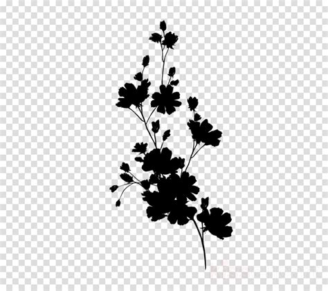 Flowers Silhouette Png 10 Free Cliparts Download Images On Clipground