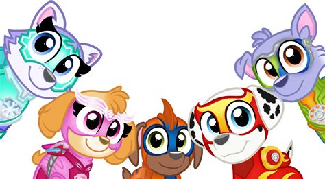 Paw Patrol Mighty Pups Png