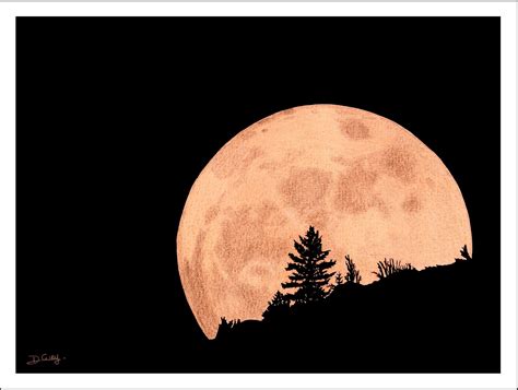 Dessin Lune Realiste Phases De La Lune Dans La Conception Réaliste