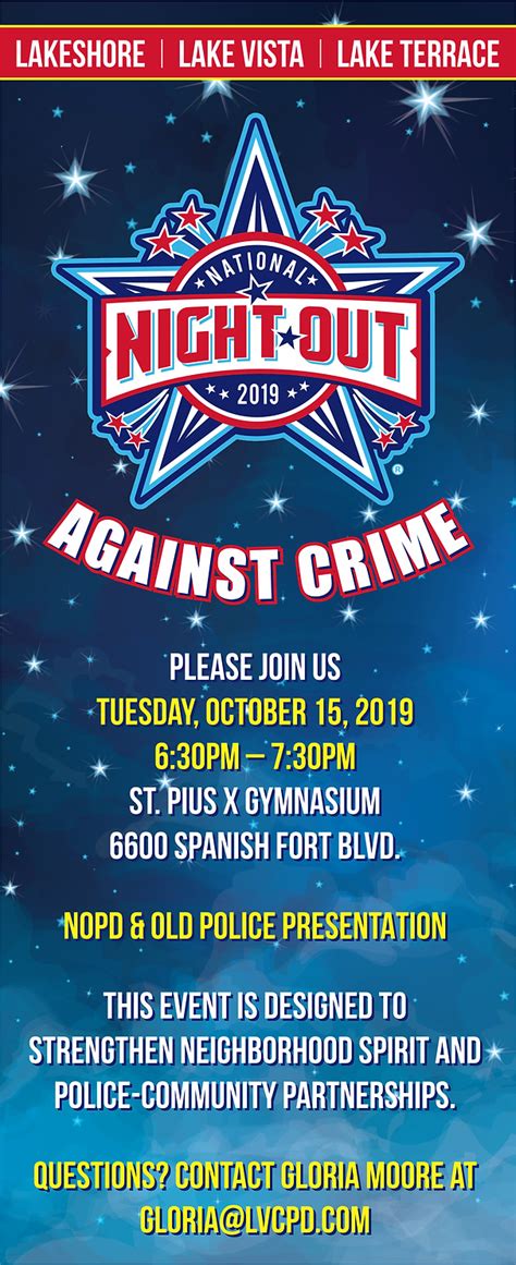 2019 Night Out Against Crime Lscpd
