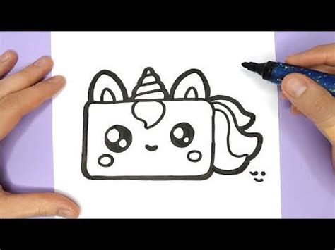️ supplies you might love (amazon affiliate links): HOW TO DRAW A CUTE UNICORN BIRTHDAY CAKE - HAPPY DRAWINGS ...