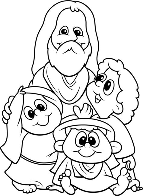 Easy and free to print jesus coloring pages for children. Jesus Love Me And All The Children In The World Coloring ...