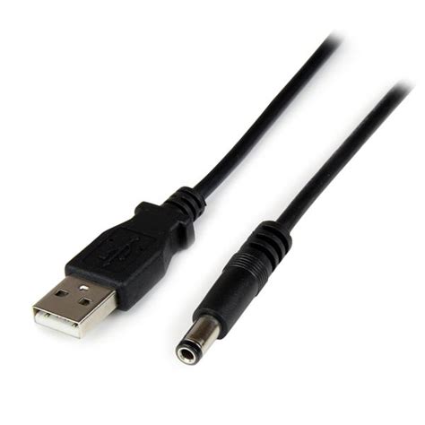 Universal serial bus (usb) is an industry standard that establishes specifications for cables and connectors and protocols for connection, communication and power supply (interfacing). USB to 5V DC Power Cable | USB A to Type N Barrel, 5.5mm ...