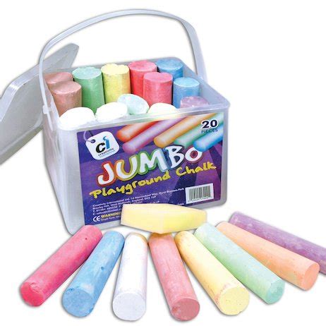Playground Chalk (20 Pieces) - Scholastic Shop