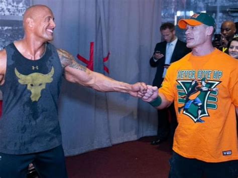 Dwayne Johnsons Advice Allowed John Cena To Ace A Naked Scene In M Grossing Hollywood