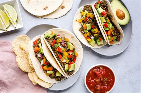 Vegan Lentil Tacos I Heart Vegetables