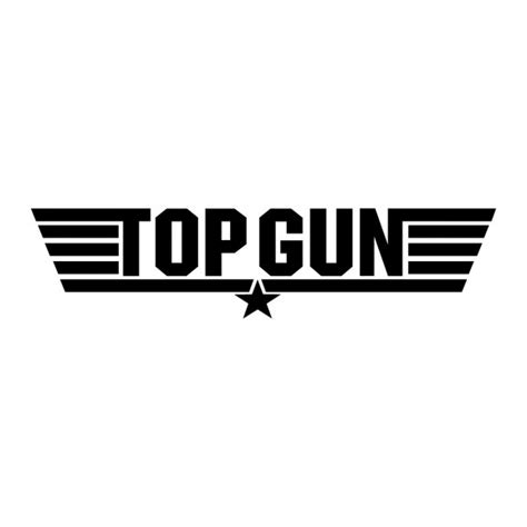 Top Gun Svg gambar png