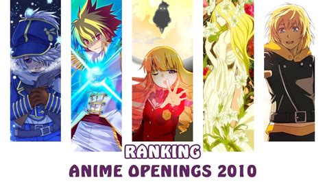 Best Openings Anime 2010 Youtube