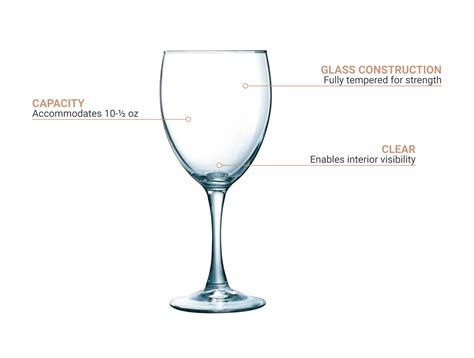 Arcoroc 71083 10 1 2 Oz Excalibur Wine Glass