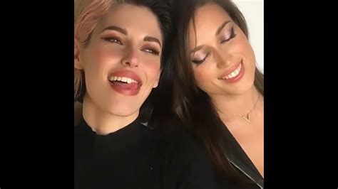 lesbian jennifer ayache et elsa esnoult posent en couple youtube