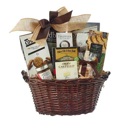 Send gift baskets to united kingdom : Sympathy Food Gift Basket Canada Delivery
