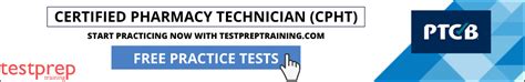 Certified Pharmacy Technician Cpht Testprep Training