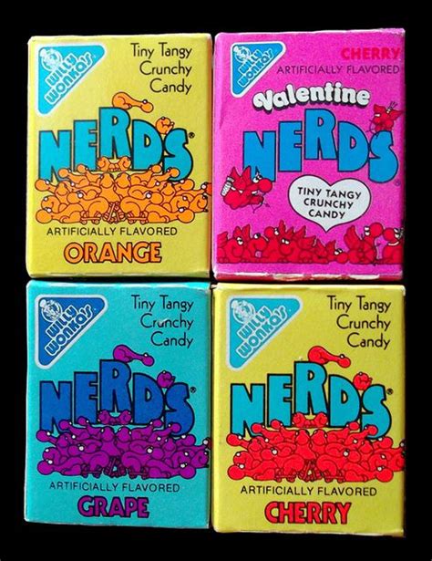 Vintage 1989 Sunmark Wonka Nerds Small Candy Boxes Old School Candy