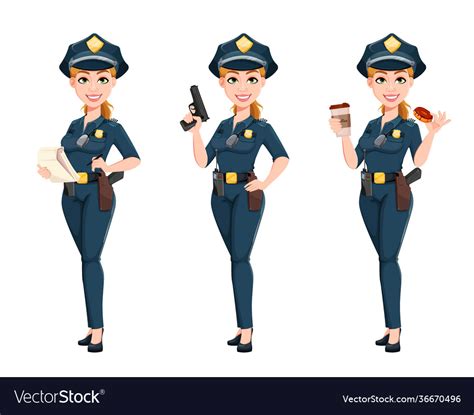 Enregistrement Je Ne Sais Ni Lire Ni écrire Harnais Woman Police Officer Uniform Docteur En