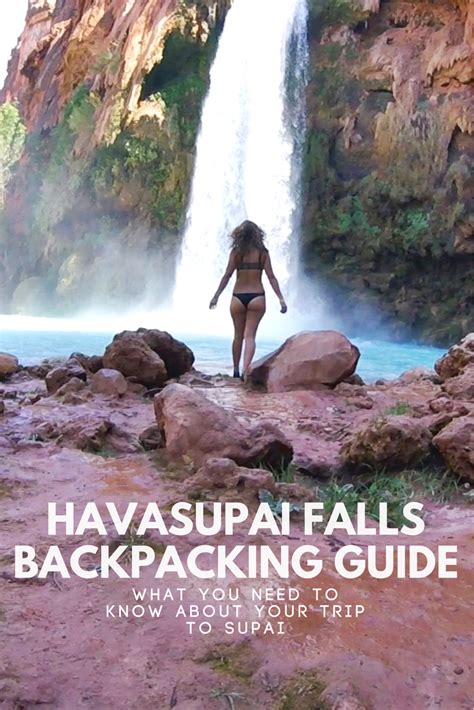 Havasupai Falls Backpacking Guide Backpacking Havasupai Falls How