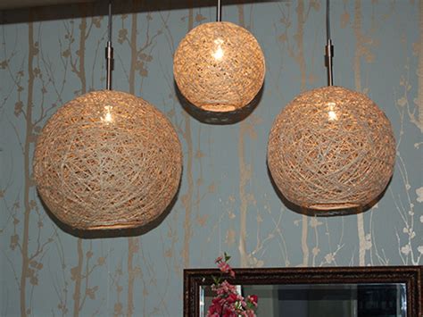 San clemente bamboo pendant light size approximately 20 diameter and 20 tall price is for one lamp shade with wire kit. 21 Creative DIY Lighting Ideas