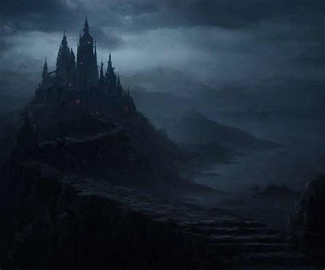 Fantasy Castle Landscape Wallpaper