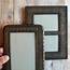 Vintage Metal Photo Frame Set Of 2 With Arts And Craft Mission Style 