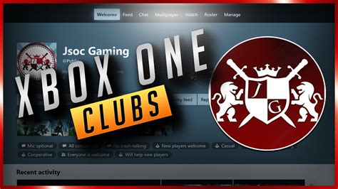 Xbox One How To Create Clubs 2017 Youtube